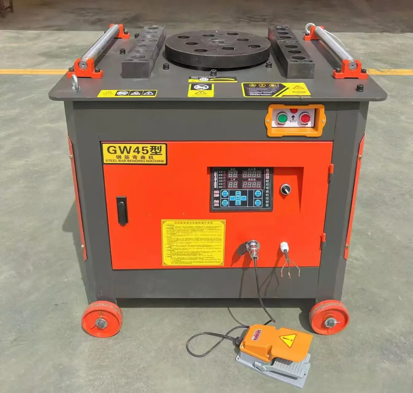 GEYU Bending Machines 40-70mm Steel Bending Machine Portable Reinforcing Metal Steel Bar Bender