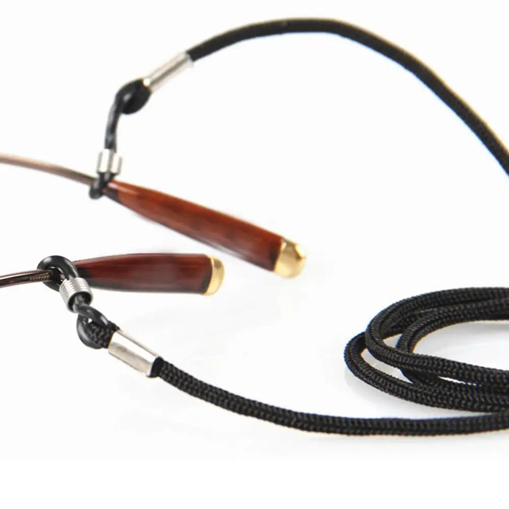 안경 스트랩 목 코드 조절 가능 선글라스 끈, 안경 코드 스트랩, 목 안경 홀더 로프 홀드, Y0o9, 1 개, 2 개