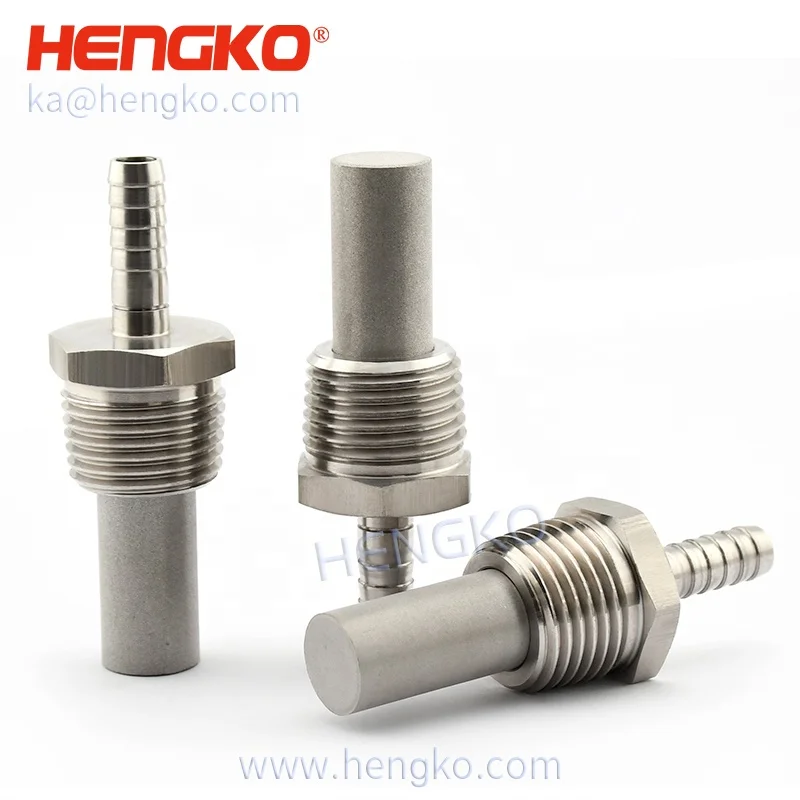 

10pcsHENGKO Home Beer Brewing Stainless Steel Inline Aeration/Oxygenation Diffusion Stone Assembly for Kettle