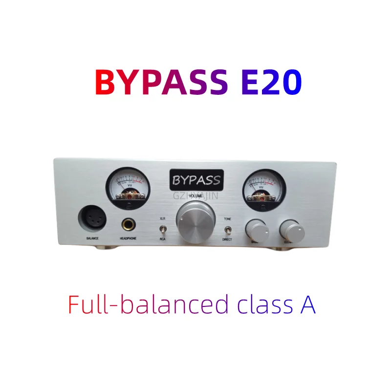 

The new upgrade E20 full-balanced class A field effect tube front-end amp-tuning machine VU head, frequency response: 20HZ~20KHZ