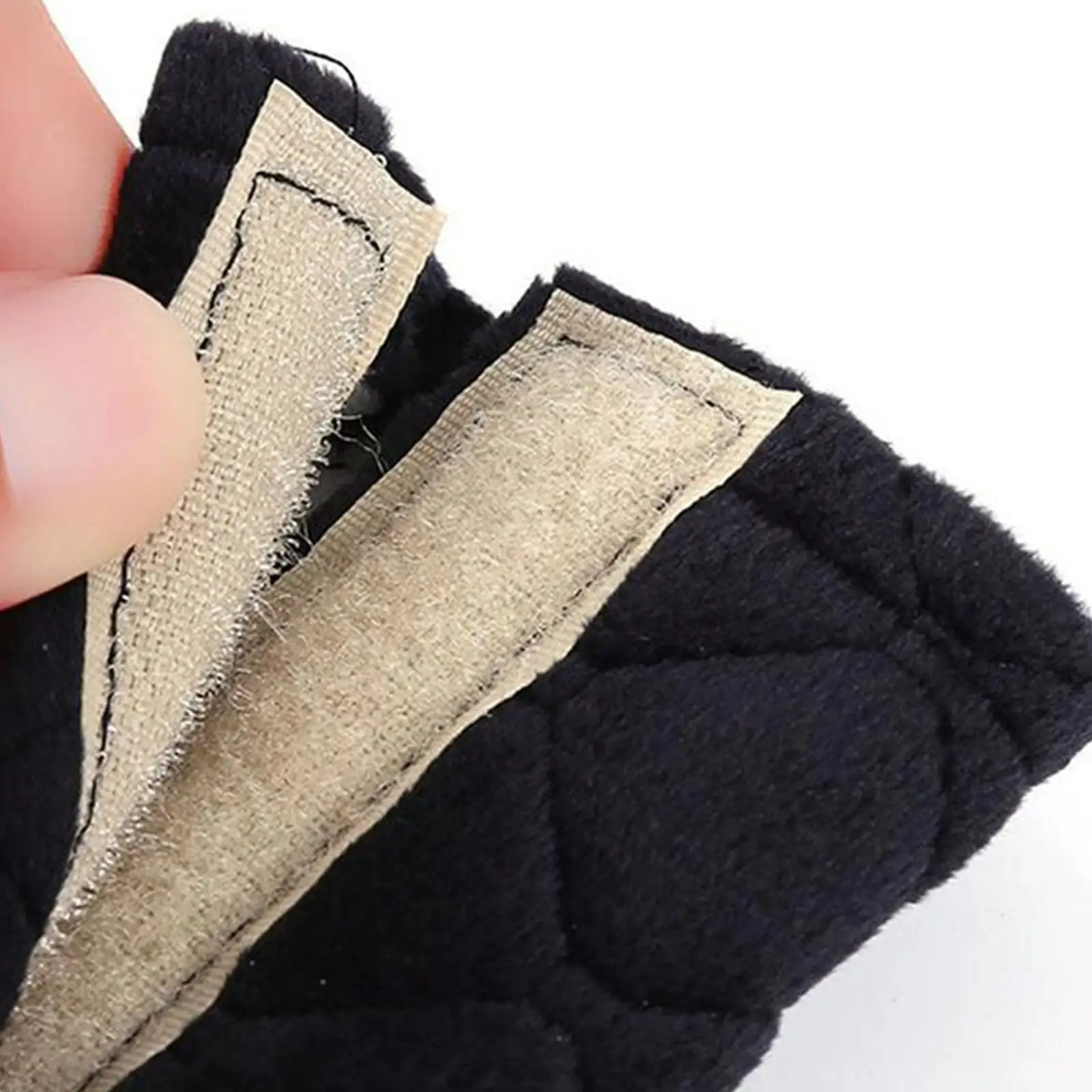 Car Soft Seat Belt Cover Auto Seat Belt Covers Safety Belts Shoulder Protection With Warm Plush Auto Interior Accessories