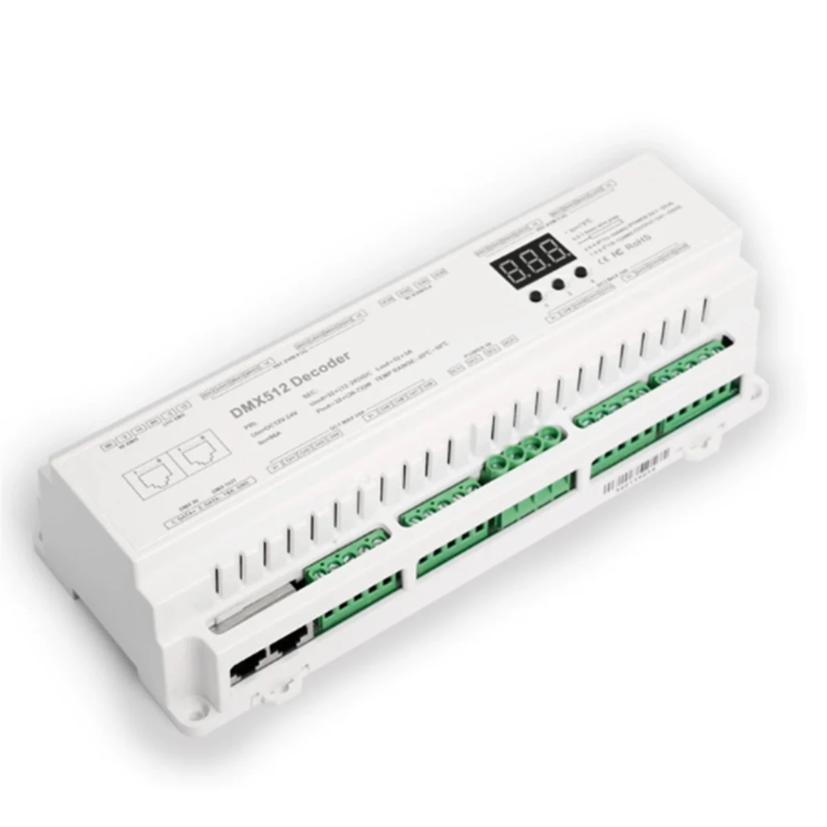 SUPER HOT Led RGB RGBW Strip DMX512 Decoder DC12V 24V Input 5A 40 CH 1440W