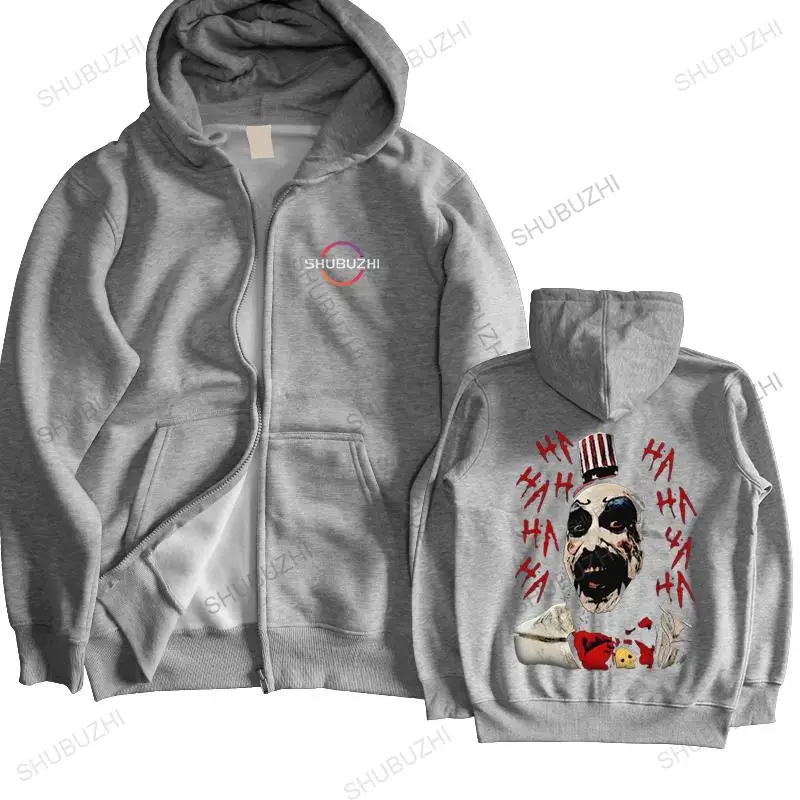 Unique Captain Spaulding jacket Men Horror Film House of 1000 Corpses pullover Cotton hoody Streetwear casual sweatshirt Tops