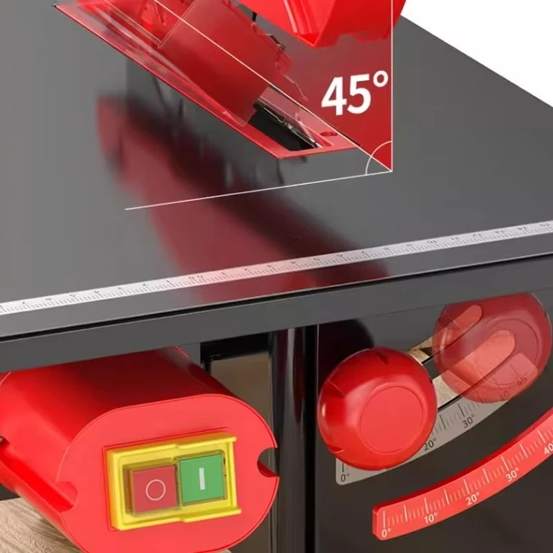 8 Inch Brushless Woodworking Table Saw Household Chainsaw Multifunctional Cutting Machine Aluminum Miter Saw Woodworking Saw