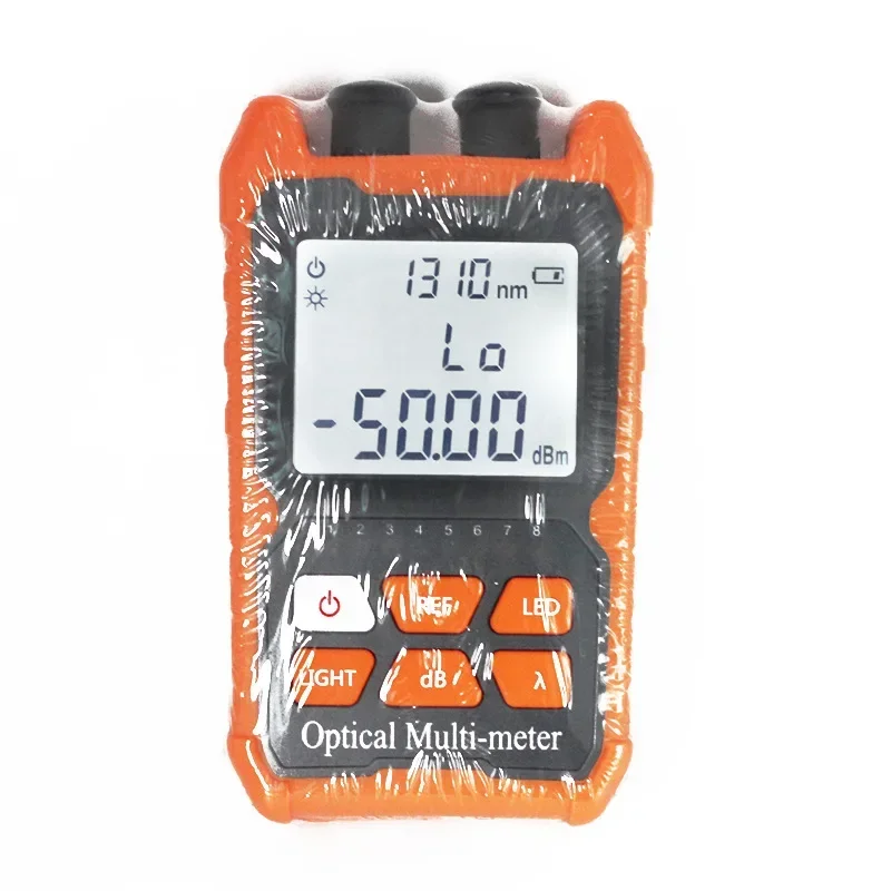 3 In 1 Power Meter Optic Fiber -70~+6dBm Handheld Mini Opm With 10mw VFL And RJ45 Tester Rechargeable Optical Power Meters