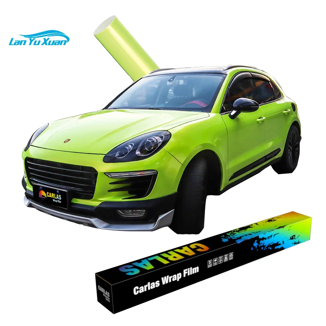 Body PVC Car Vinyl Wrap Film Roll Anti-Scratch Self-Adhesive Rolls Color-Changing & UV-Proof Non-Marking