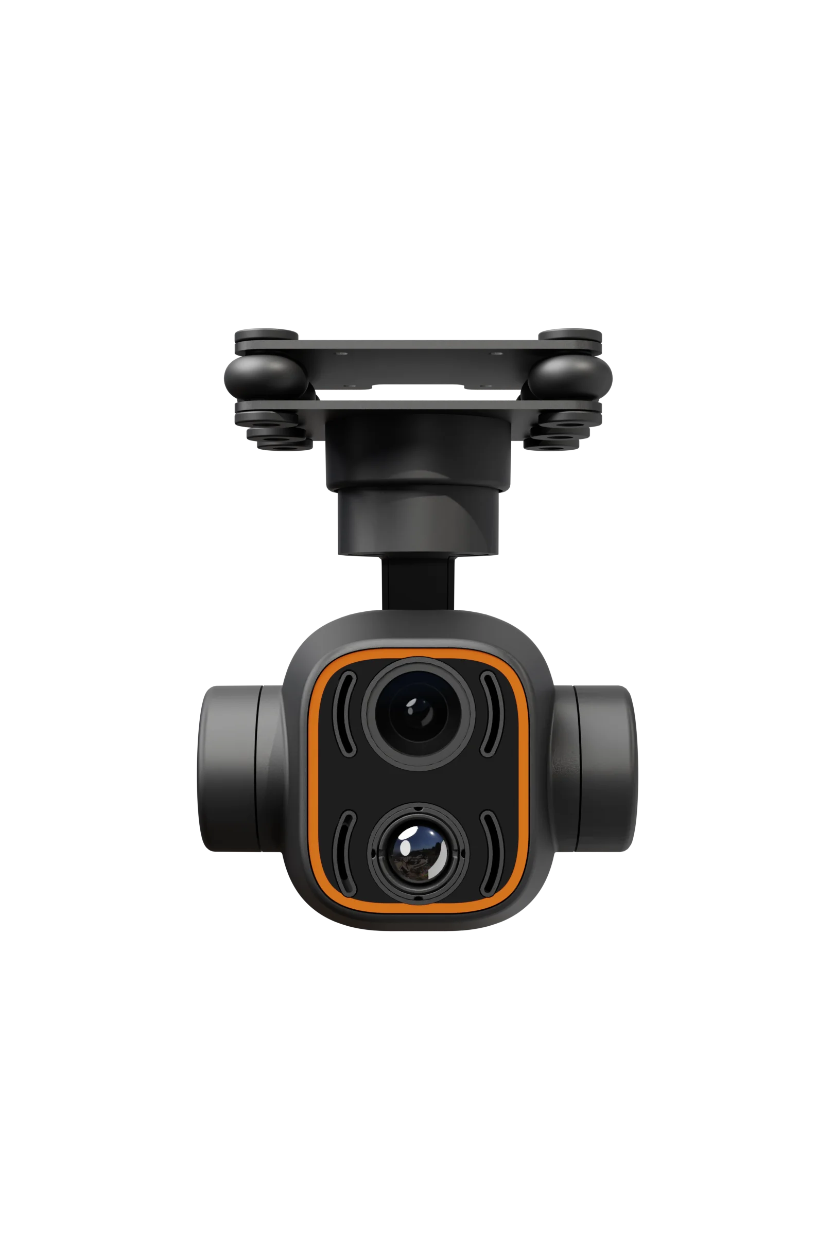 Sky droid C12 hoch auflösende dreiachsige stabilisierte Doppellicht-Gimbal-Integration hoch auflösende Wärme bild kamera