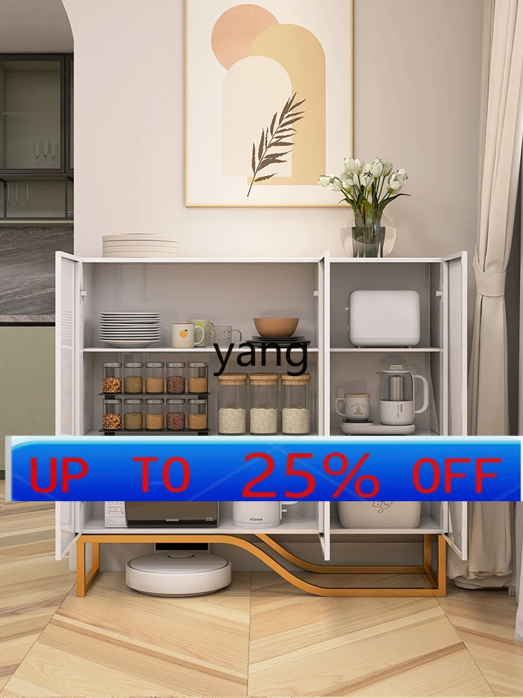 

Lmm side cabinet household living room cabinet kitchen tea cabinet integrated storage against the wall