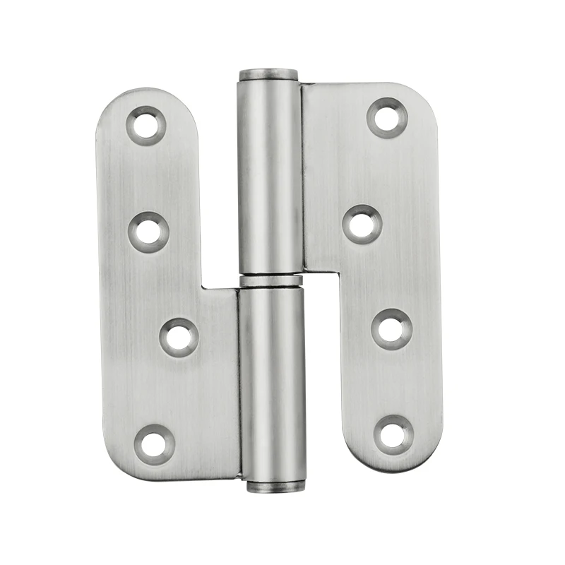 

1PCS Stainless Steel Industrial Load-Bearing Rounded Corner Detachable Hinge Chassis Cabinet Door Fire Door Hinge 4-inch