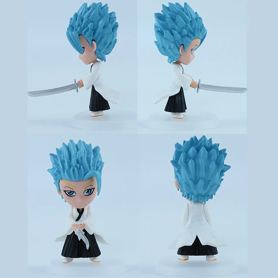 2Set Wholesale BLEACH Action Figure Cool Cute Anime Figure Toy Doll Model Desk Decoration For Kid Birthday Gifts