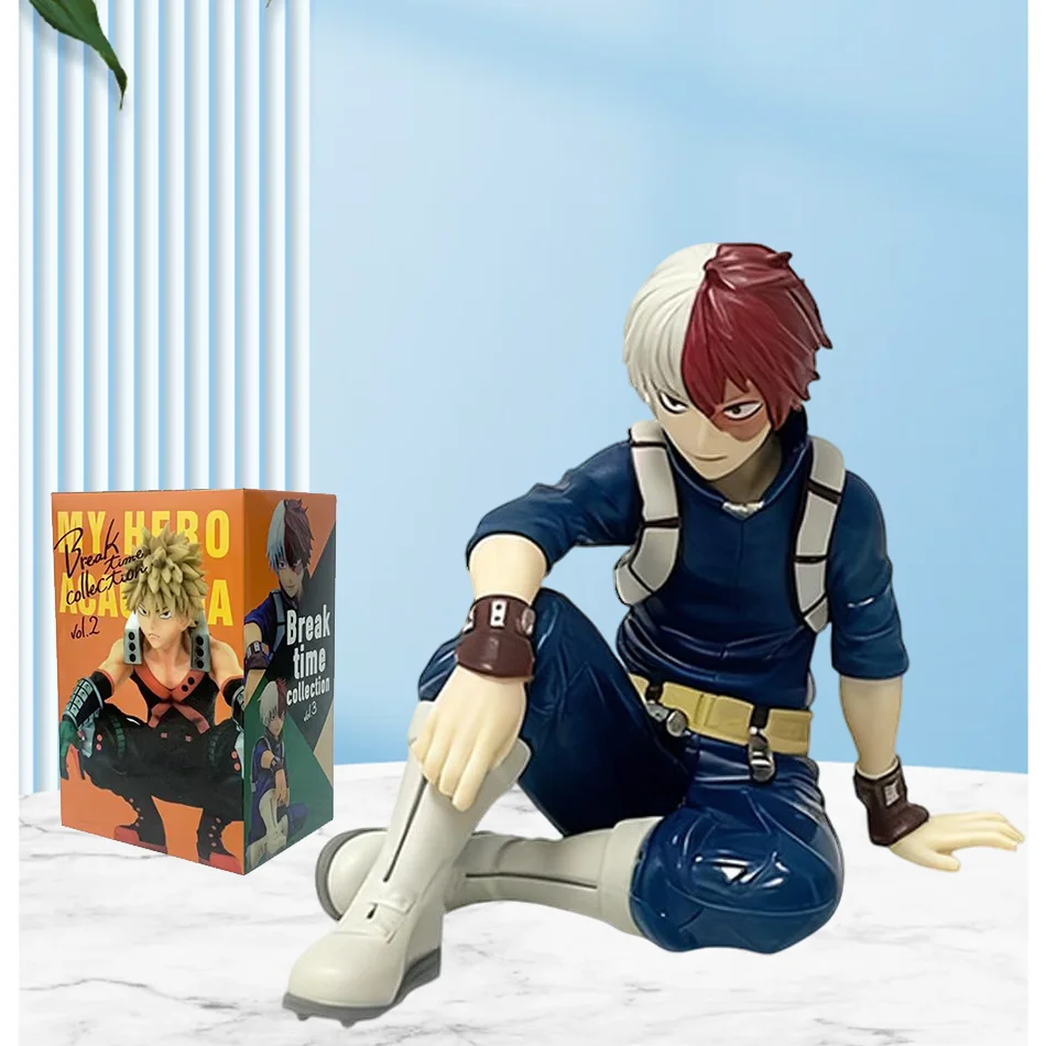 Auf Lager Bestseller My Hero Academia 10,5cm Shoto Todoroki PVC-Figur - Sammlerstück, Modellspielzeug & Festtagsgeschenk
