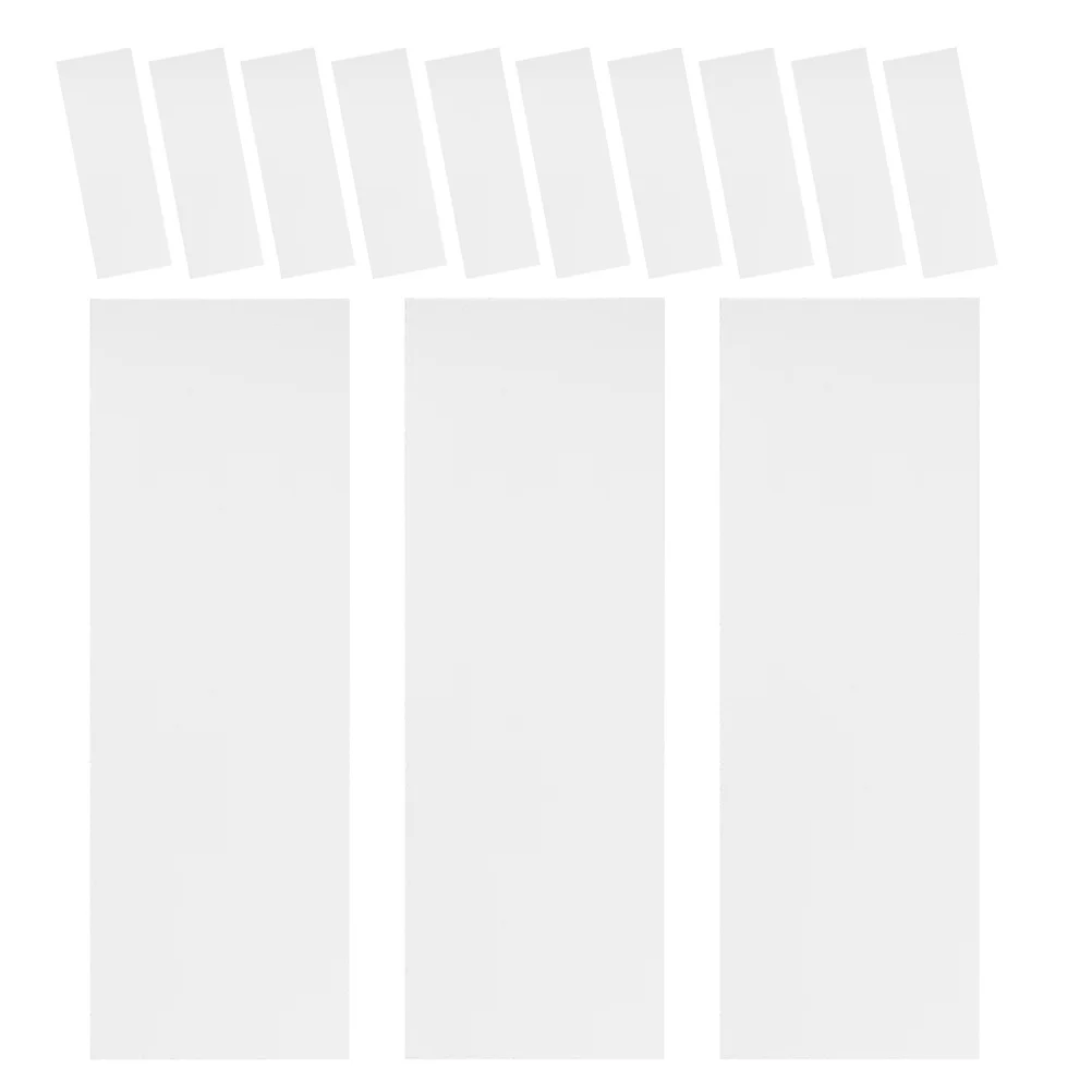 

50 Pcs Biology Class Props Microscope Accessories Kit Glass Slides for Blank