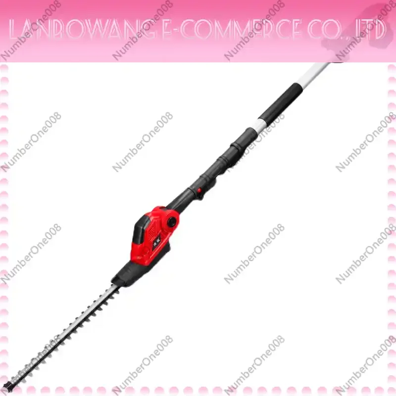 Extended Pole Electric Hedge Trimmer: Rechargeable Telescopic High-Altitude Pruner for Garden Greenery