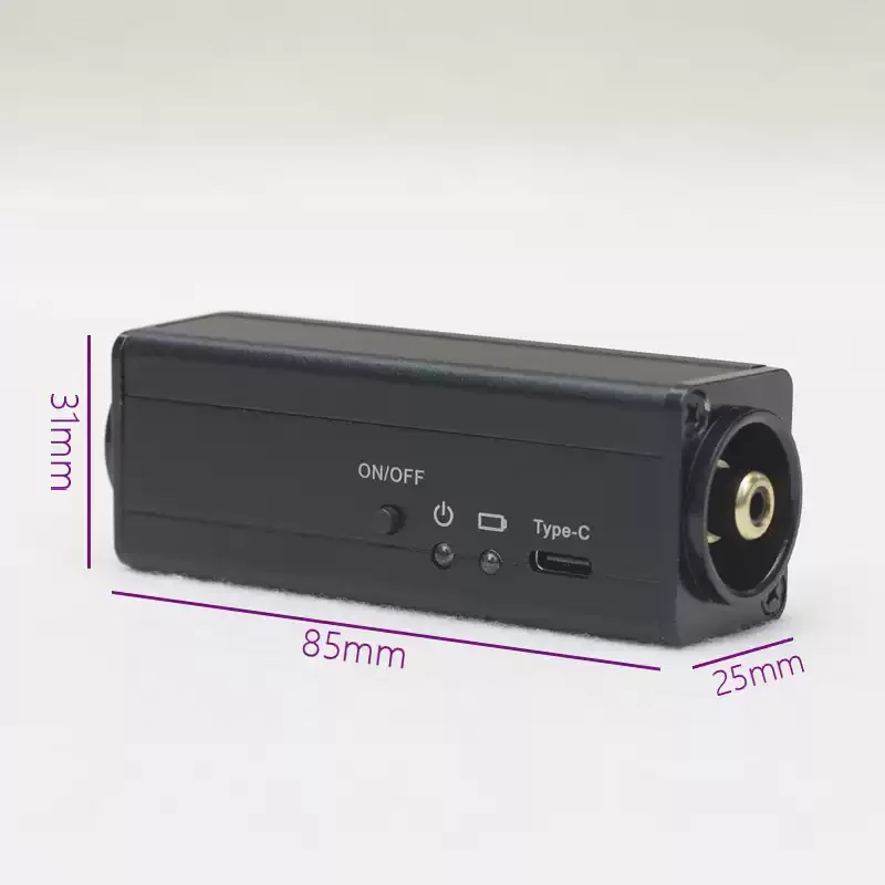 75‑110 Ohms SPDIF Coaxial to AES‑EBU XLR Converter, Digital Audio Impedance Adapter for DAT & Active Monitor Recording