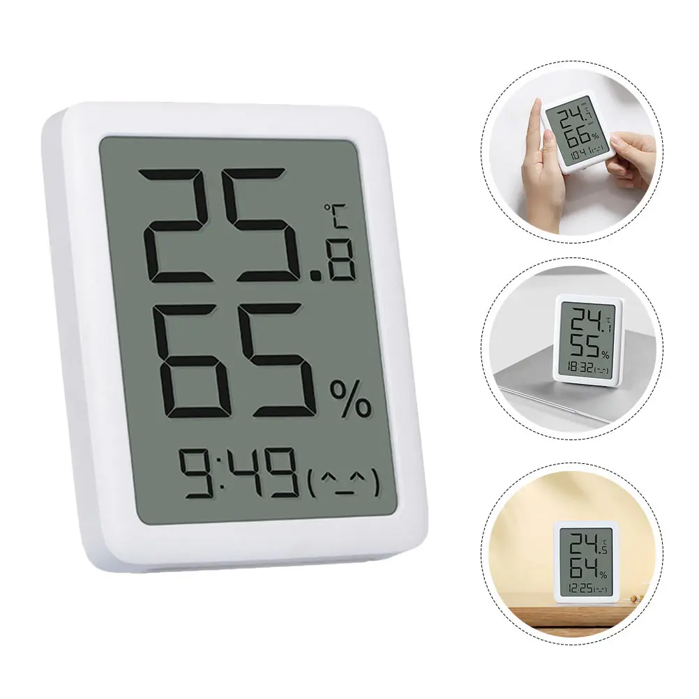 

Thermometer Humidity for Home Hygrometer Temperature Digital Indoor Monitor Monitoring Device