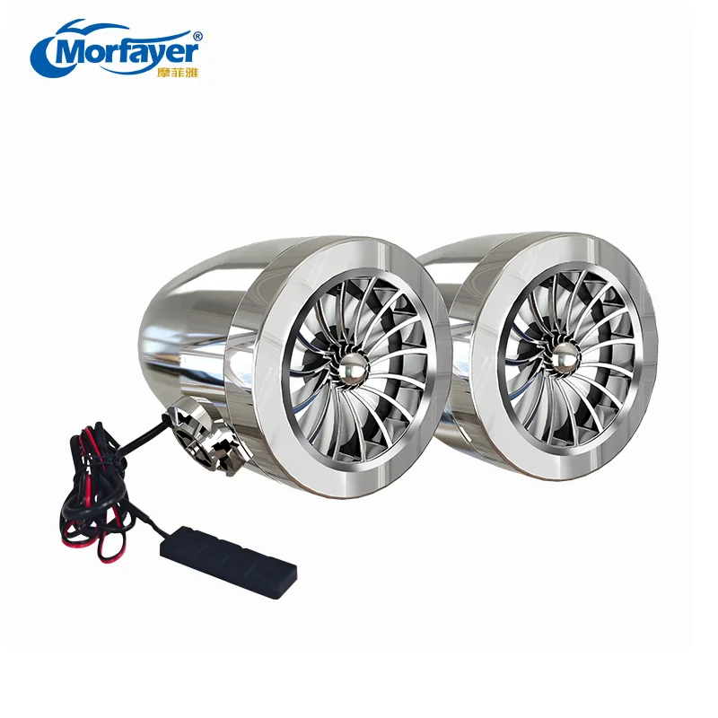 New Product New Process 12-80V Motorcycle Electric Bike Bluetooth Electric Motorcycle Audio System With Dual Charging