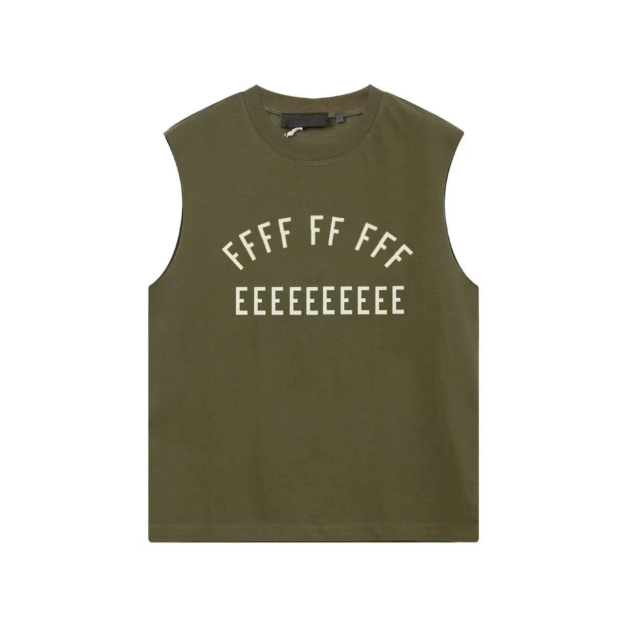 FW24 Trendy Heren Korte Mouwen Pak Klassiek Design Borst Boog Letter Logo T-shirt High Street Couple Vest Top Matchende Set