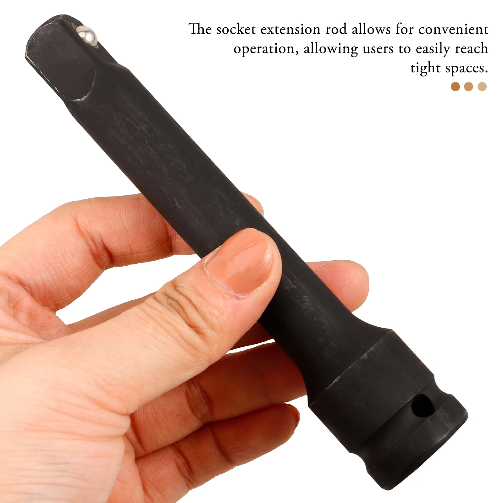 

2pcs Socket Wrench 1 2 Extension Rod Flexible Chrome molybdenum Steel Universal Electric Sleeve High Torque Capacity Tight