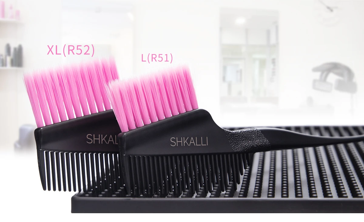 Professioneller Haarfarbkamm und Bürste für den Salon und den Heimgebrauch | Ergonomisches Kammbürsten-Hybrid-Design | Bleichmittel, Highlights, Up Tools – Detail 10