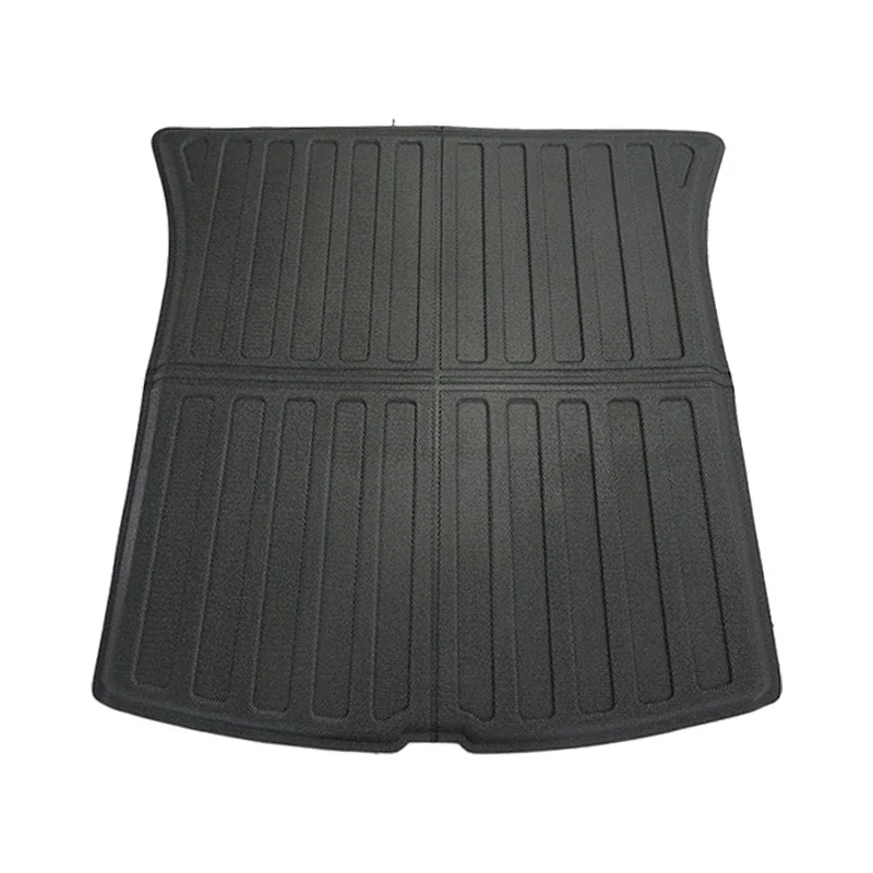 Black XPE Upper Trunk Cargo Liner for Tesla 2021-2024 Model Y – Waterproof & Durable Rear Storage Mat