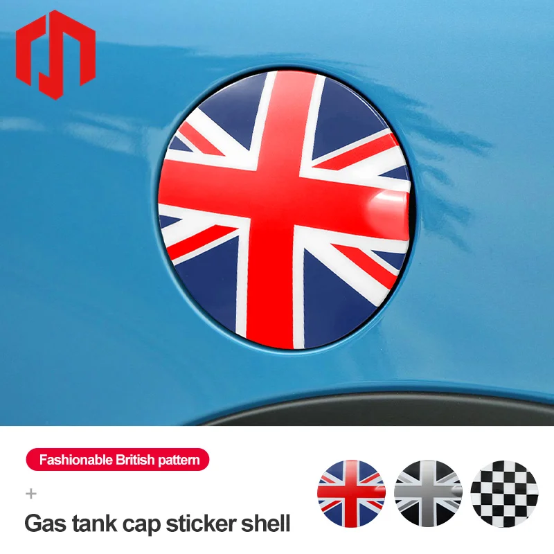 

Car Fuel Tank Cap Stick Shell for BMW Mini Cooper R55 R56 R60 3D Plastic Trim Shell Exterior Trim Sticker Car Exterior Accessory