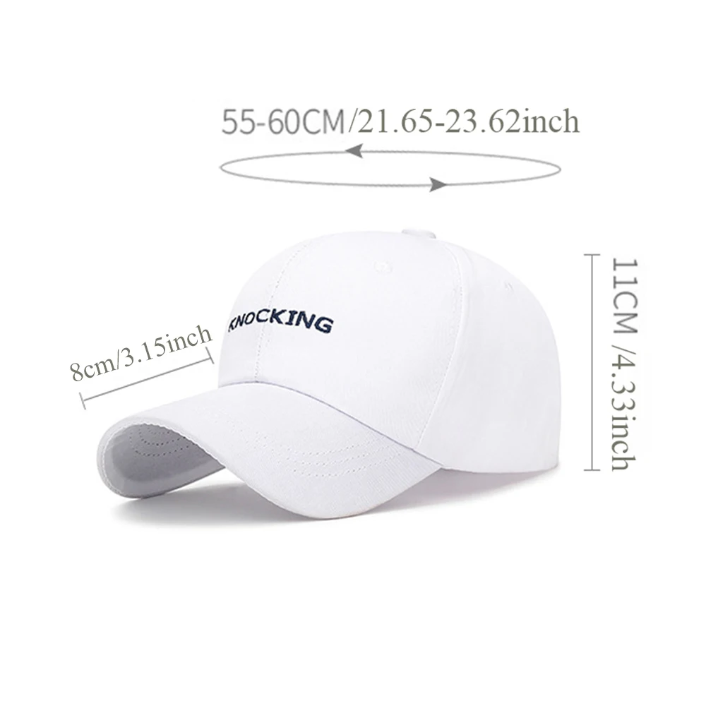 New Baseball Caps Adjustable Cotton Sun Hats for Women Men Letter embroidery sport Golf Caps all-Match  Snapback Baseball Hats