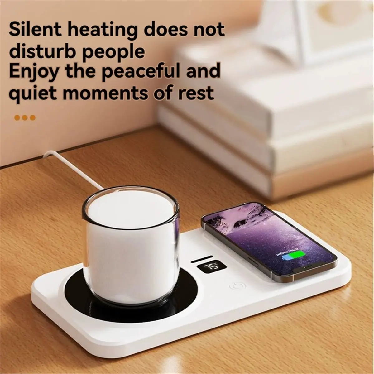 chauffe-tasse-et-chargeur-de-telephone-2-en-1-sans-fil-chauffe-boissons-magnetique-usb-charge-sans-fil-prise-ue-blanche