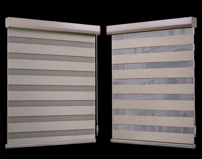 Wholesale window blinds retail stores zebra shades customized made to measure zebra blinds shades