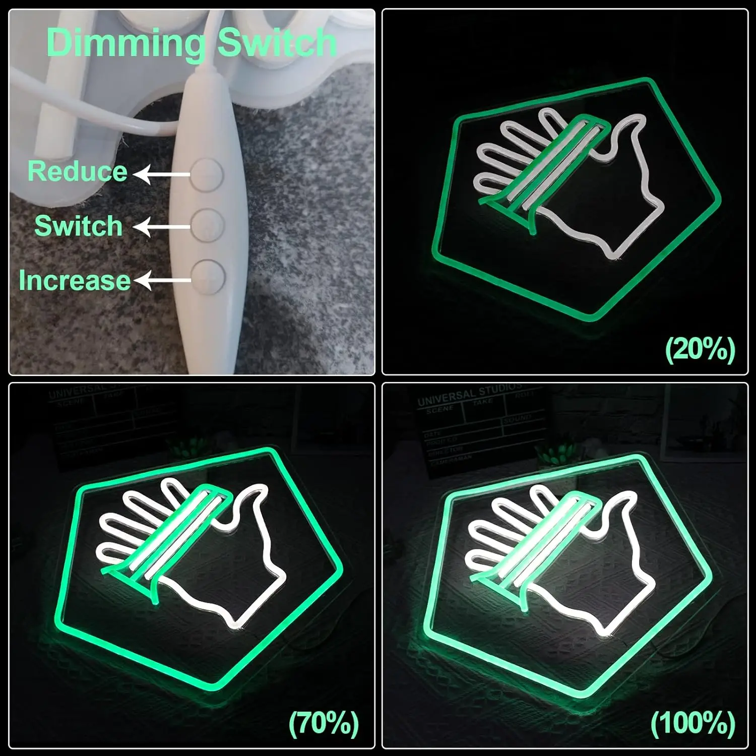 Game Palm Neon Sign led Gaming Neon Light For Wall Decor Bedroom Bar Game Room Studio Man Cave Birthday Party Decor Gift