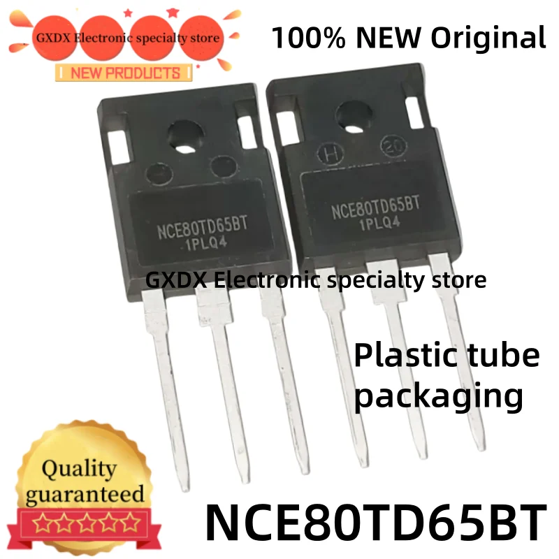 5PCS-10PCS 100% new original NCE80TD65BT 80TD65BT NCE80TD65 IGBT TO-247 80A 650V power transistor