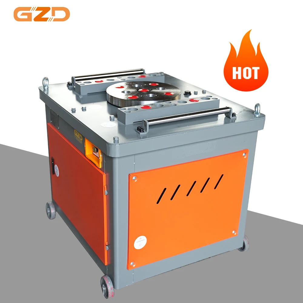 GZD Industrial-Grade Rebar Bending Machine High-Power Steel Bar Bender For Construction & Building Projects