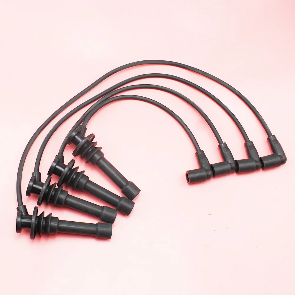 For Geely Emgrand 7 Ec7 Ec715 Ec718 1.5L Engine Ignition Cable Spark Plug Wire  4PCS=1 set