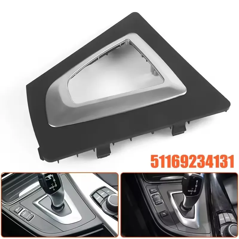 

LHD Car Shift Lever Bezel Trim Gear Selector Switch Shifter Cover For BMW 3 4 Series F30 F31 F34 F35 F32 F33 F36 51169234131