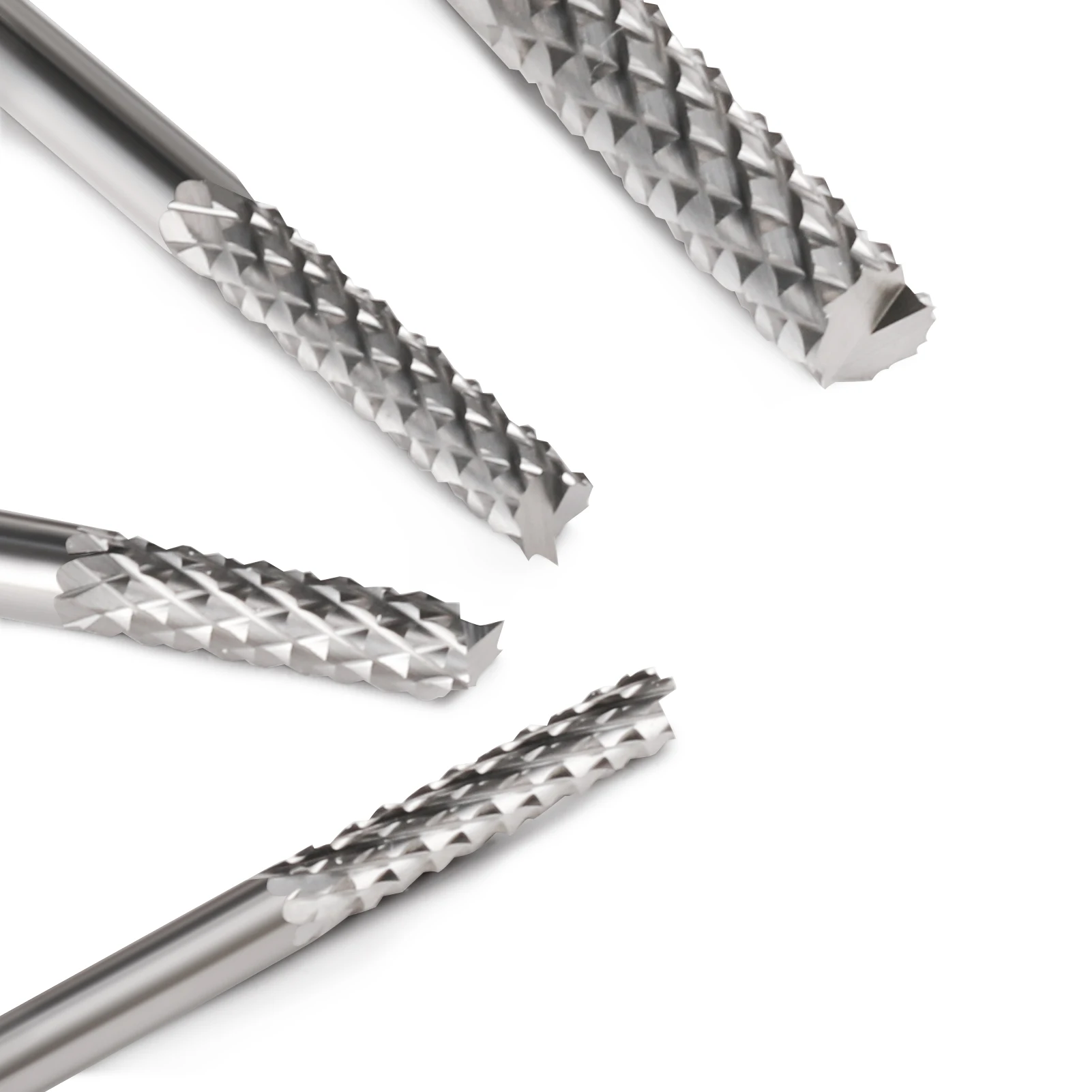 10 pcs tungsten steel corn tooth milling cutter tungsten carbide for engraving machine/PCP gong machine 0.5mm-3.175mm