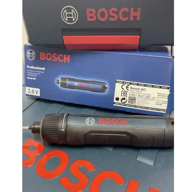 BOSCH GO 3 Cordless Screwdriver Rechargeable 3.6V Lithium-ion Cordless Drill with Box Professional Tool Electric Drill Bosch go3