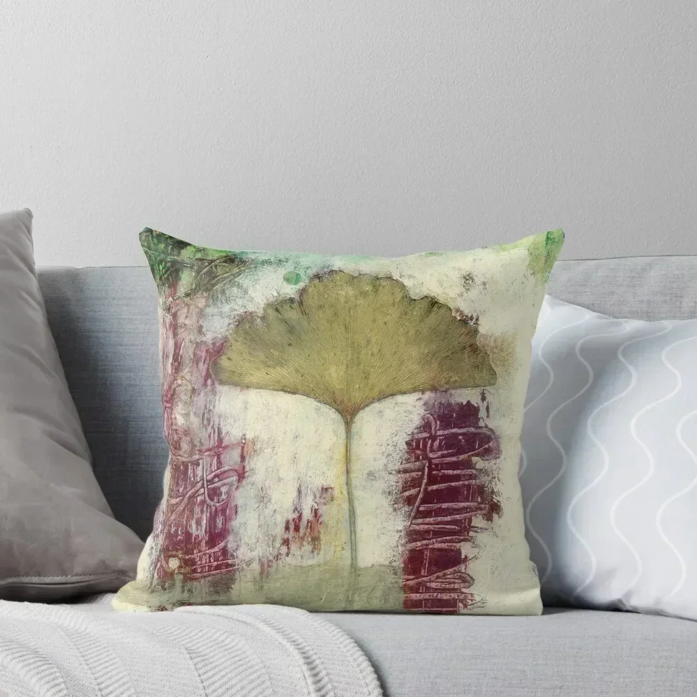 

Ginkgo Leaf Throw Pillow Sofa Pillow Cover Christmas Cushion For Home Christmas Covers For Cushions Cushions Home Decor pillow