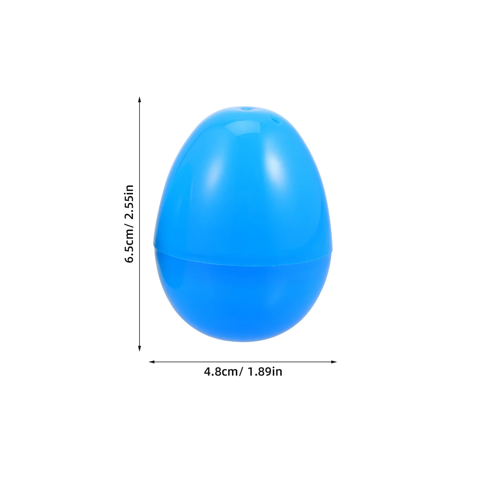 12Pcs DIY Plastic Easter Eggs Assorted Colors 6cm Durable Decorations for Hunt Games Party Favors Gifts Easter Eggs