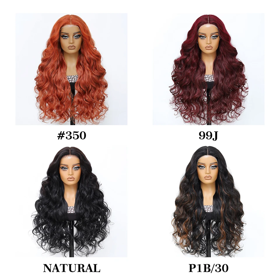 Ombre preto gengibre t parte perucas dianteiras do laço sintético 100% mão-amarrado onda solta peruca de renda com fibra de alta temperatura para o sexo feminino