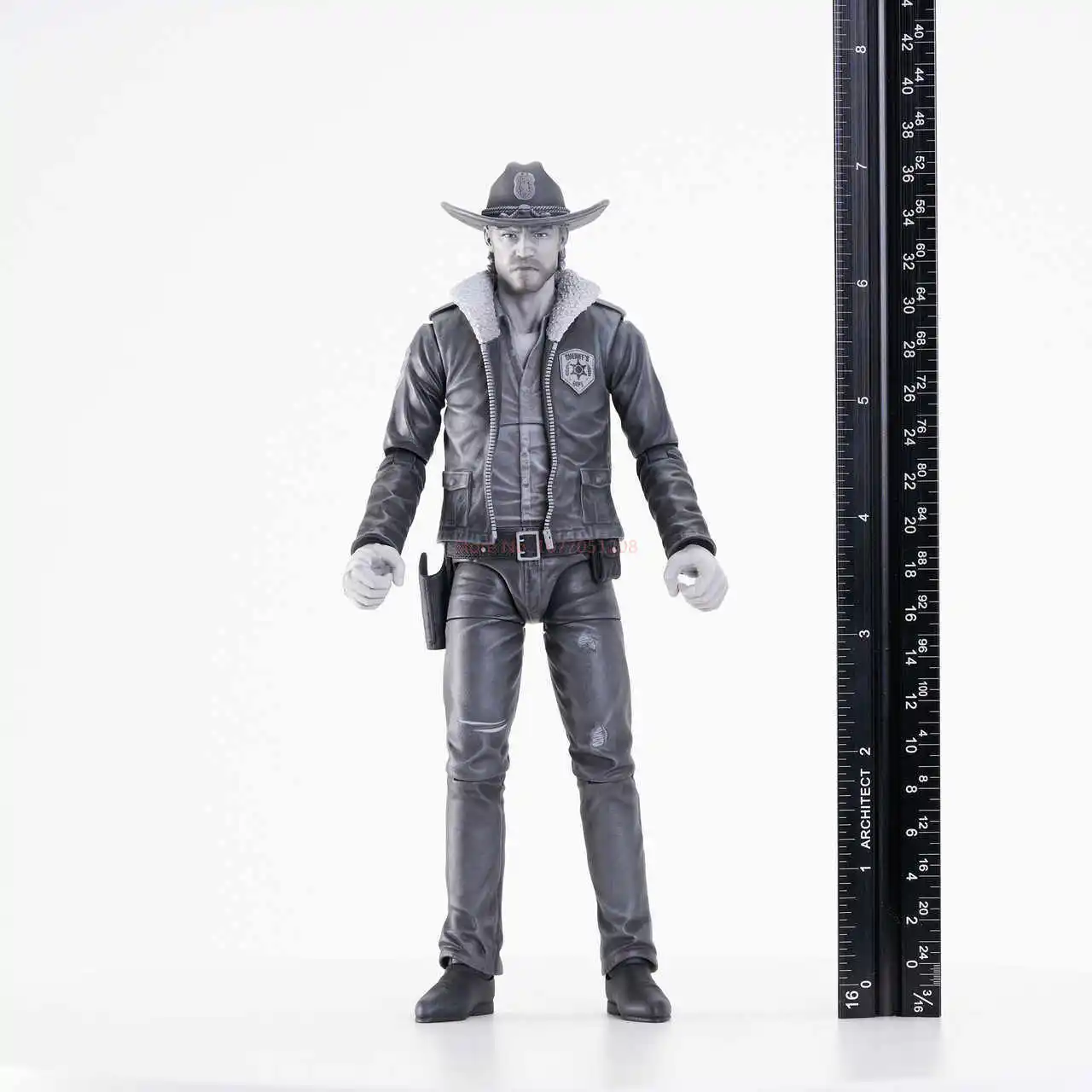 En Stock, escala 1/12, versión cómica de The Walking Dead Michonne o Rick, guerrero masculino, conjunto completo, modelo de figura de acción de 7 pulgadas, juguete