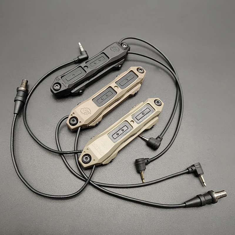 التكتيكية 2.5/3.5/SF التوصيل مفتاح ضغط عن بعد ل M600 M300 DBAL PEQ15 الليزر كشاف مفتاح الإضاءة الصيد التبديل