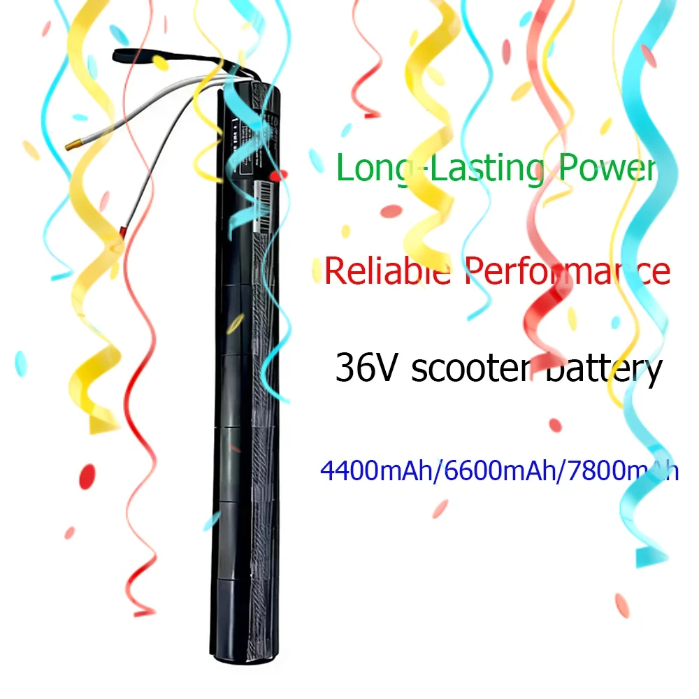 

10S3P 36V battery 4.4Ah/6.6Ah/7.8Ah 18650 lithium ion carbon fiber scooter special battery is suitable for Scooter accessories