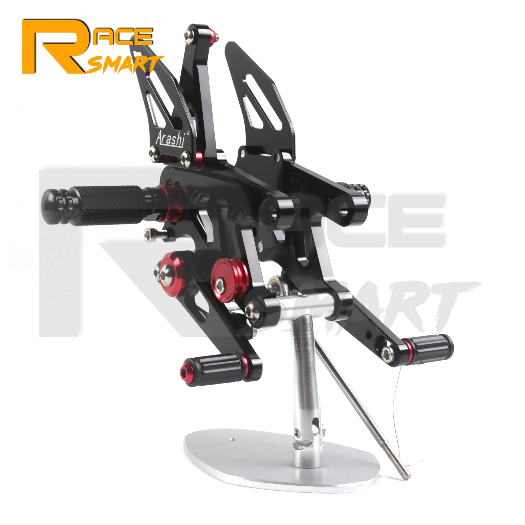 

For APRILIA RSV4 FACTORY APRC ABS RSV4 2013-2016 2014 15 Motorcycle CNC Adjustable Rearset Rear Footrests Foot Rest Accessories