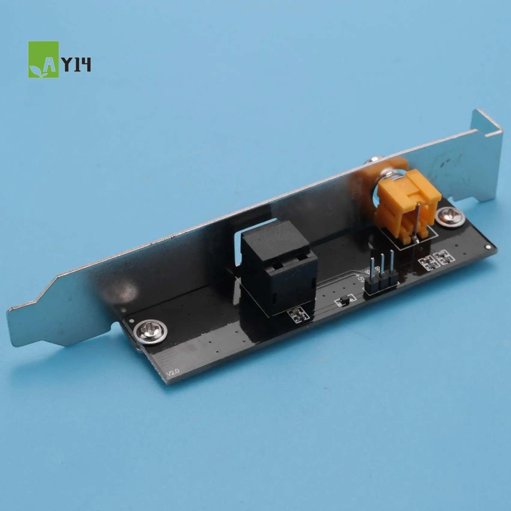 AY14 -SPDIF Optical And RCA Out Plate Cable Bracket Digital Audio Output For ASUS Gigabyte MSI Mother Board