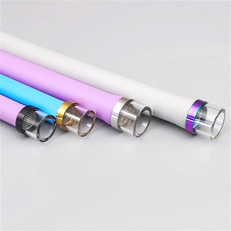 1PC 510 / 810 Drip Tip Filter Screen Stainless Steel Glass Wide-bore Anti-leak Straw Joint - view 5