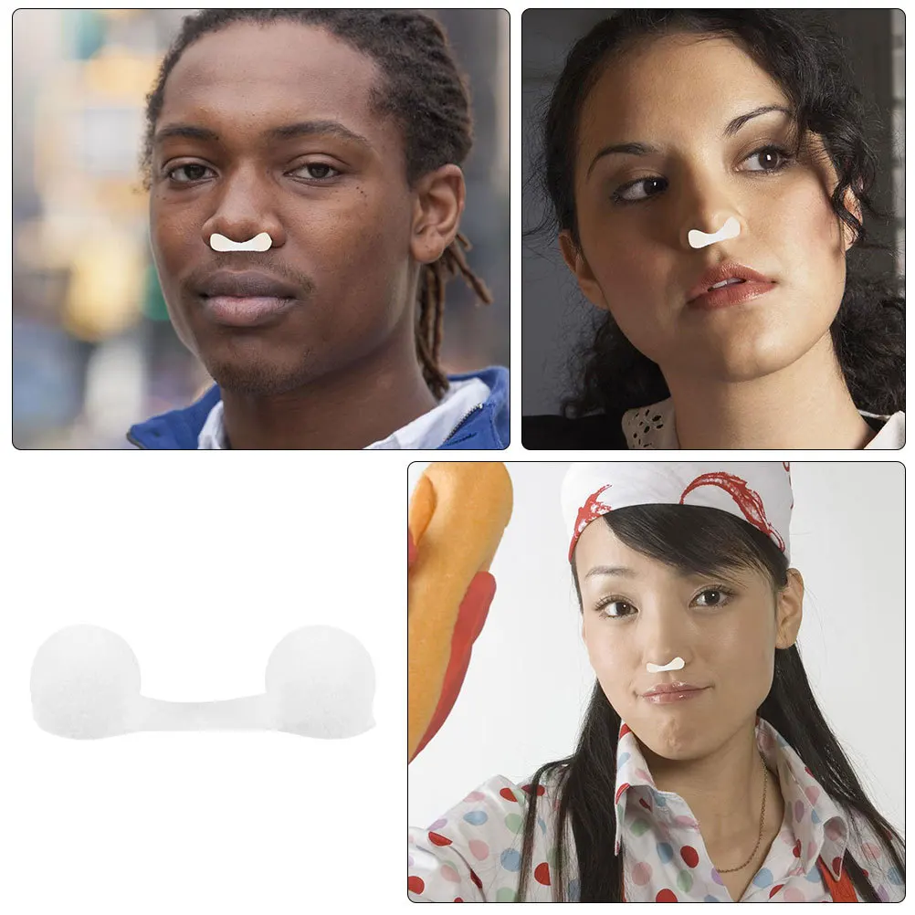 50 قطعة من فلاتر الأنف لمنع الغبار، سدادات أنف غير مرئية قابلة للتنفس للحساسية وحبوب اللقاح وأعمال البناء في الهواء الطلق