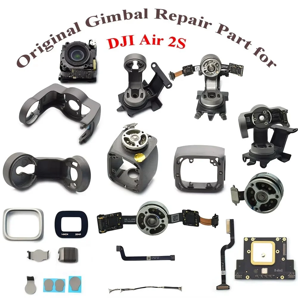 ZDANYA for Mavic Air 2S Gimbal Yaw Arm con Motore e & Sostituzione Staffa for Parti di Ricambio for Drone DJI Air 2S