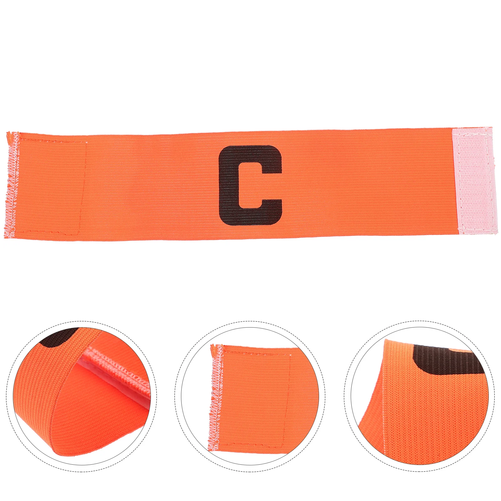 

1pc Soccer Captain Arm Band Adjustable C Armband Football Captain Arm Band (Random Color) Captain Armband