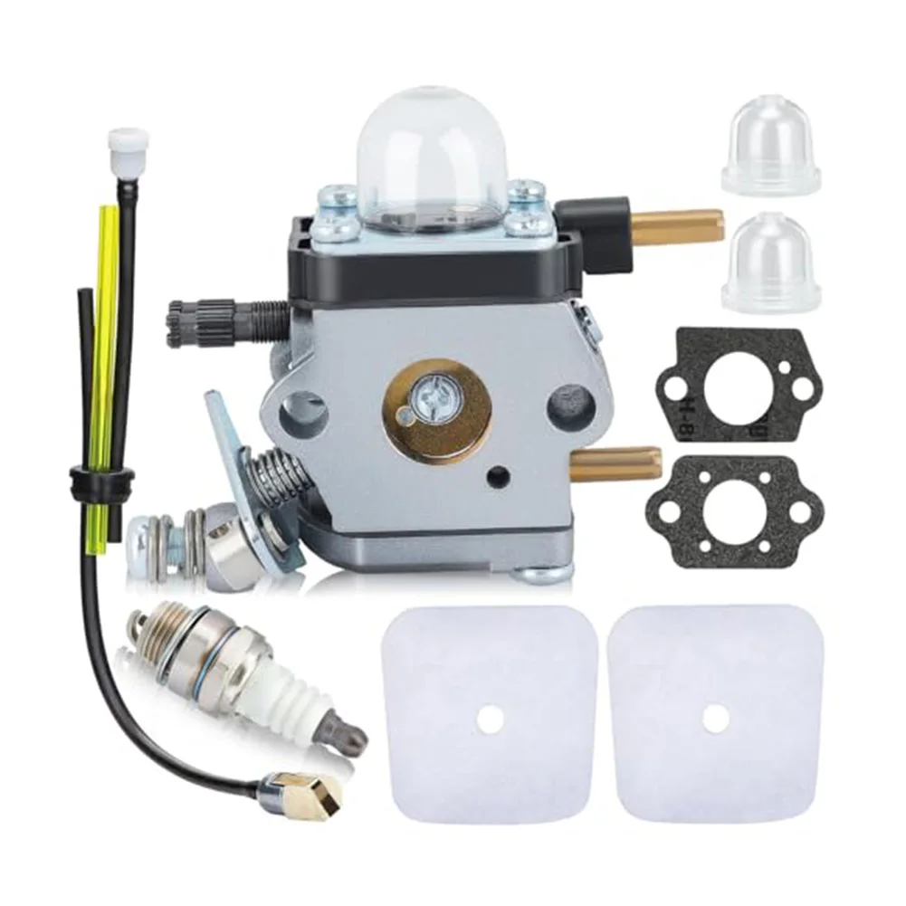 1 Set For C1U-K54A 7222E 7225 7230 Carburetor, Air Filter, Fuel Line, Fuel Bulb, Spark Plug, Accessories Lawn Trimmer Carburetor