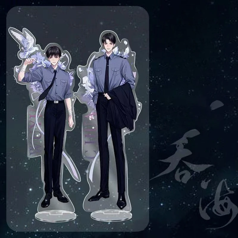 10 سنتيمتر/3.93in كسر الغيوم الاكريليك الدائمة لوحات أنيمي رواية الأجهزة الطرفية الإبداع شخصيات كرتونية Regalo غرفة نوم الديكور