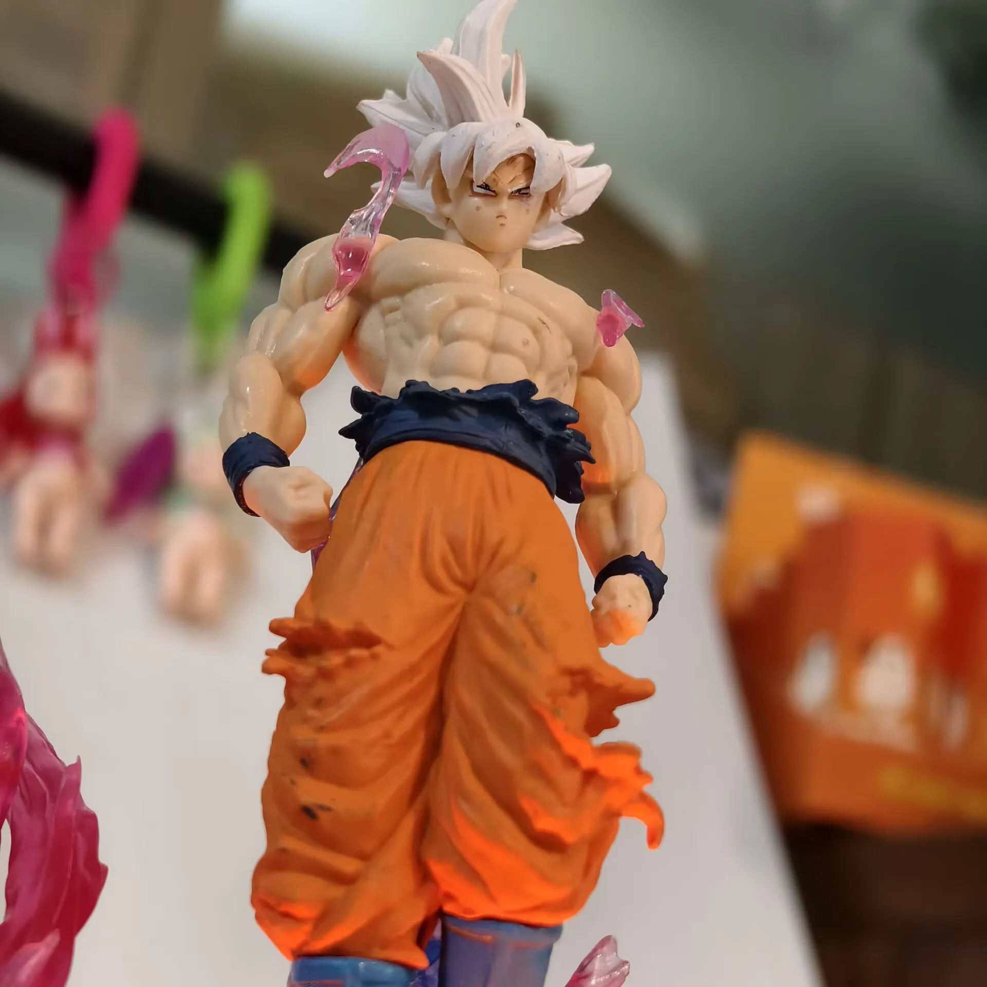 Dragon Ball Super Saiyan Little Freedom Ultimate Skill Wukong Anime modelo hecho a mano regalo ornamental